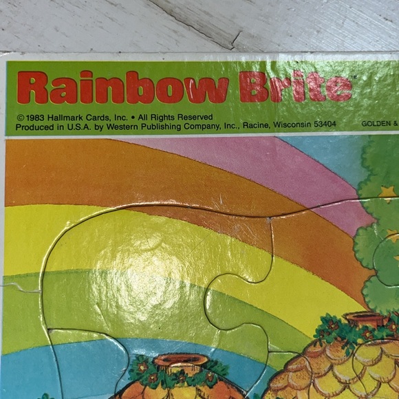 Vintage Rainbow Bright Puzzle 1983 - Picture 2 of 7